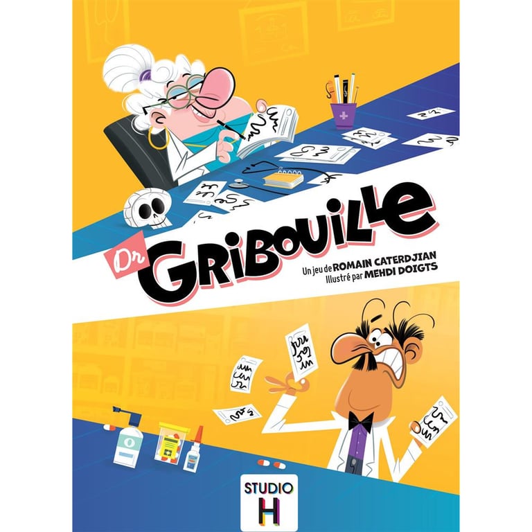 Jeu d’ambiance Studio H Dr Gribouille - vue 2