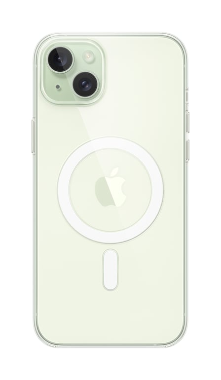 Apple Coque transparente avec MagSafe pour iPhone 15 Plus Transparent - vue 4