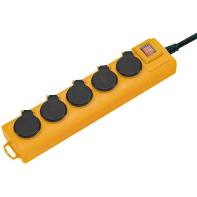 Bloc multiprises extérieur Brennenstuhl Super-Solid SL 554 FR 5x16A IP54 Jaune
