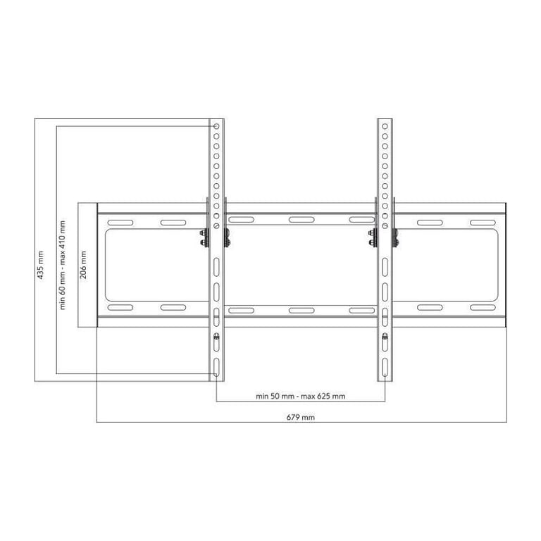 ONE FOR ALL WM2441 Support mural inclinable et orientable à 90° pour TV de 33 à 165cm 13 65 - vue 6
