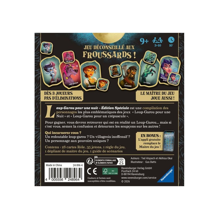 Jeu de rôles Ravensburger Loup Garou pour une Édition Spéciale - vue 3