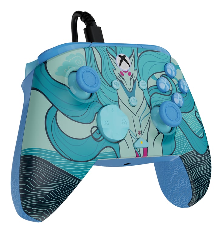 Manette gaming filaire Rematch Advanced Wired pour Xbox Kitsune Everglow Turtle Beach® - vue 6