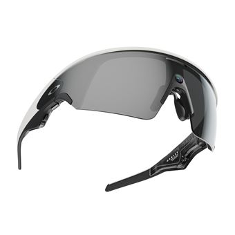 Meta Vanguard - Lunettes connectées IA Oakley Prizm Black, Blanc (Verre Polarisé)
