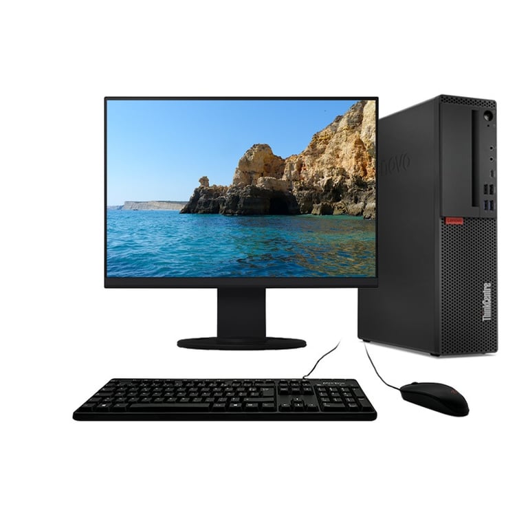 M720s i3-8100t 3.10GHz 8Go/240Go SSD Wifi W11 + Ecran 24 - Très bon état Très bon état - Lenovo reconditionné disponible sur Pixmania