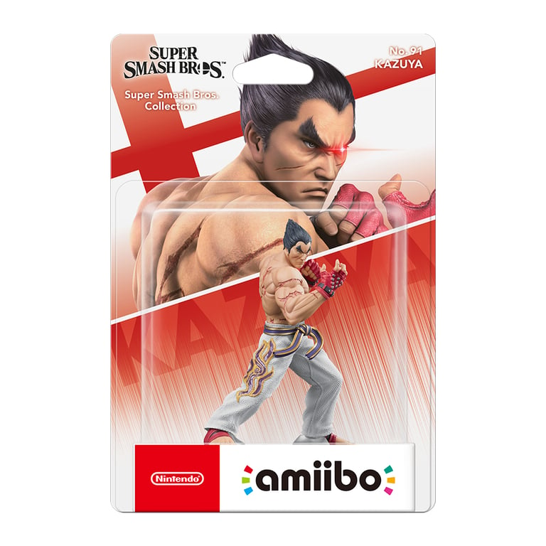 Nintendo Kazuya amiibo (Super Smash Bros. Collection) Personnage de jeu interactif - Neuf