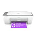 HP DeskJet 2820e Sans fil All-in-One Couleur Imprimante, Instant Ink; copieur, scanner