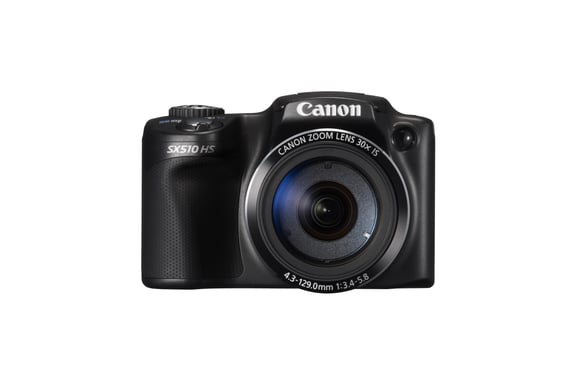 Canon PowerShot SX510 HS 1/2.3'' Appareil photo Bridge 12,1 MP CMOS 4000 x 3000 pixels Noir