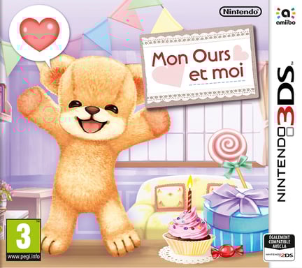 Nintendo Mon Ours et Moi Standard Allemand, Anglais, Espagnol, Français, Italien Nintendo 3DS