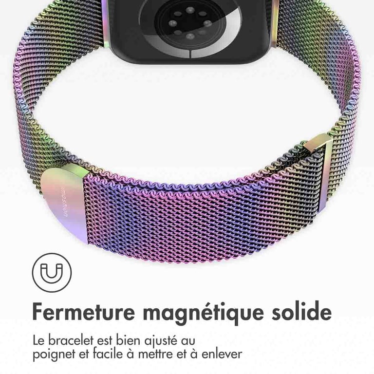 imoshion Bracelet magnétique milanais pour Apple Watch Series 1 á 9 / SE 384041 mm | Series 10 42 mm Taille Galaxy Neuf - vue 3