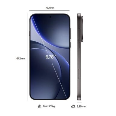 Smartphone OPPO Find X9 Pro 5G 512 GB Blanco 16 GB RAM 50 MP Triple Cámara 17,2 cm MediaTek Dimensity
