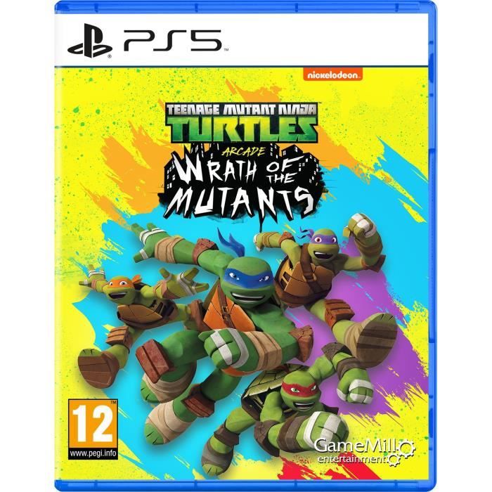 Teenage Mutant Ninja Turtles Wrath of the Mutants Jeu PS5 - vue 2