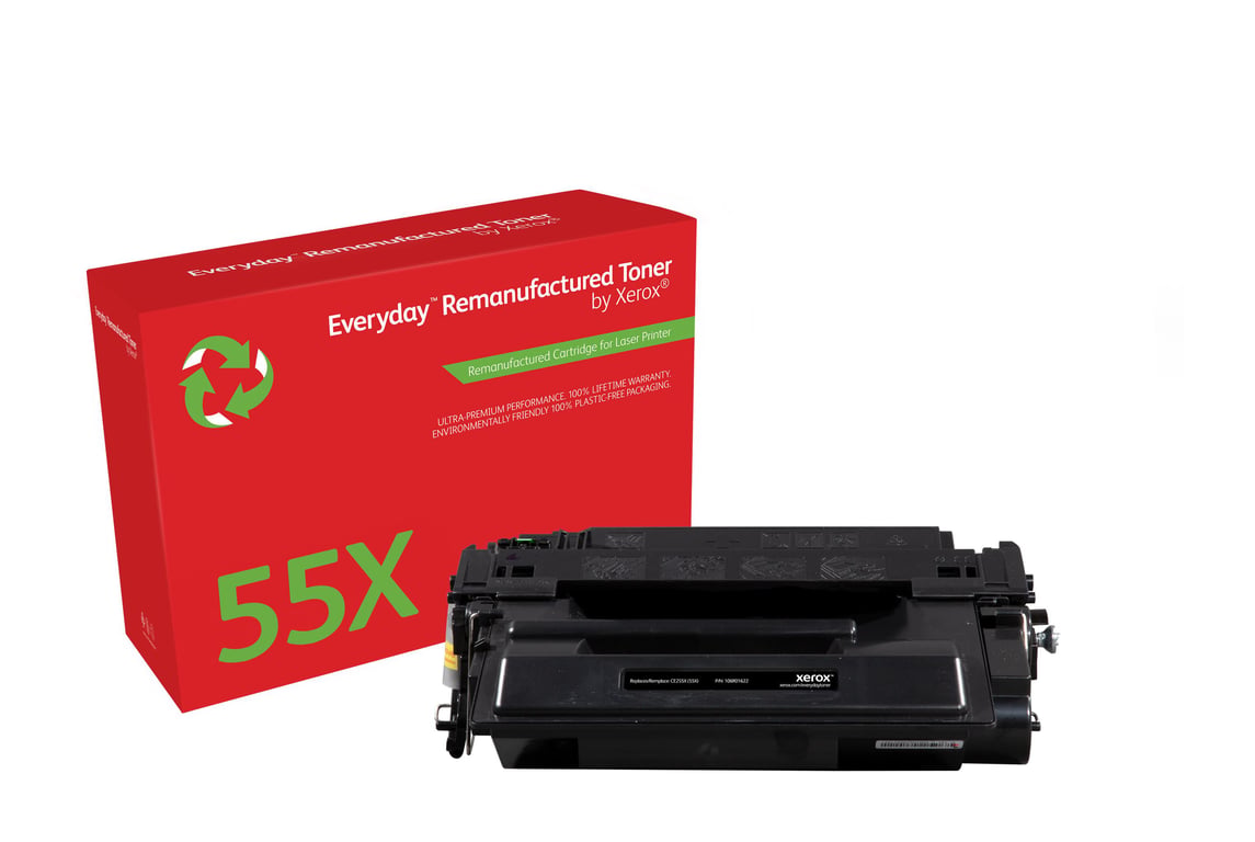 Xerox cartouche de toner équivalent à : HP 55X pour HP LaserJet Enterprise P3015 LaserJet Managed MFP M525 LaserJet Managed Flow MFP M525