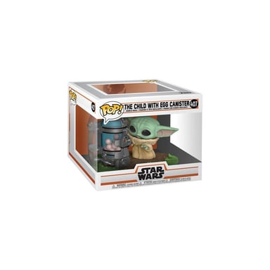 Figurine Funko Pop Deluxe The Mandalorian Child with Canister