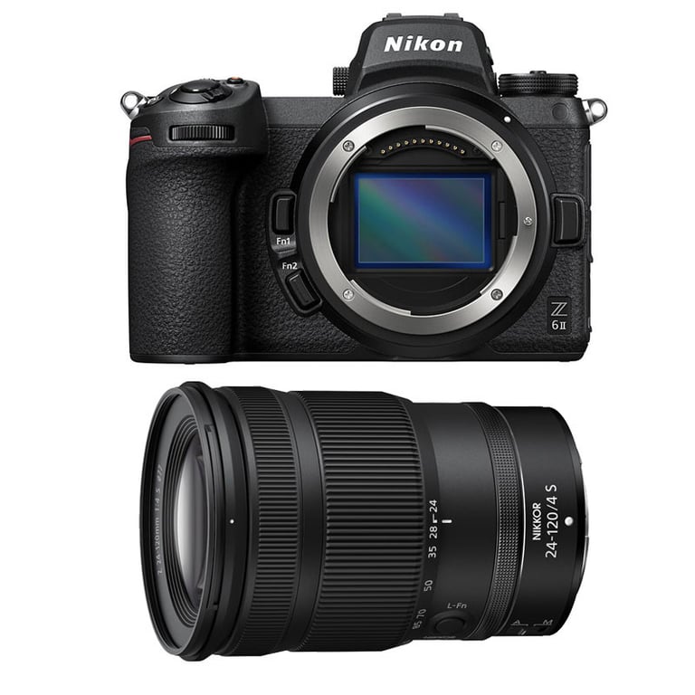 Appareil Photo Hybride Nikon Z6 II NIZ6II24120 – 24.5MP Objectif Z 24-120mm f/4 S