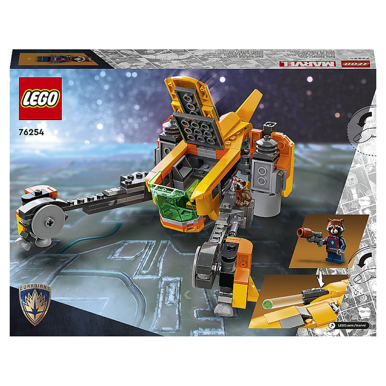 Lego 76254 - Marvel Nave de Baby Rocket - Neuf