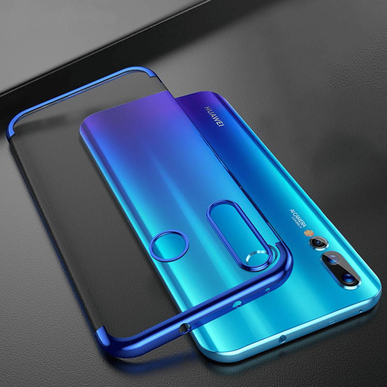 Coque Silicone Bord pour HUAWEI P30 Lite Bumper Fine Transparente