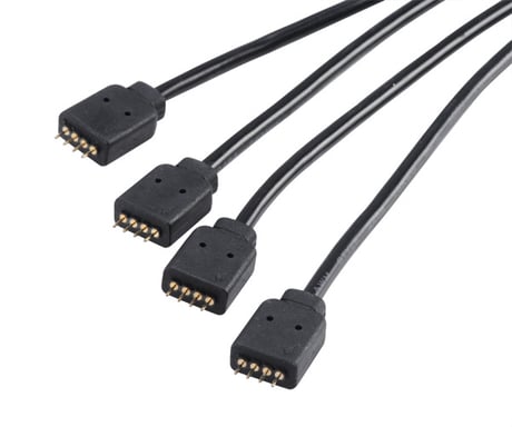 Akasa AK-CBLD04-50BK pièce et accessoire pour systèmes de refroidissement d'ordinateurs Rallonge