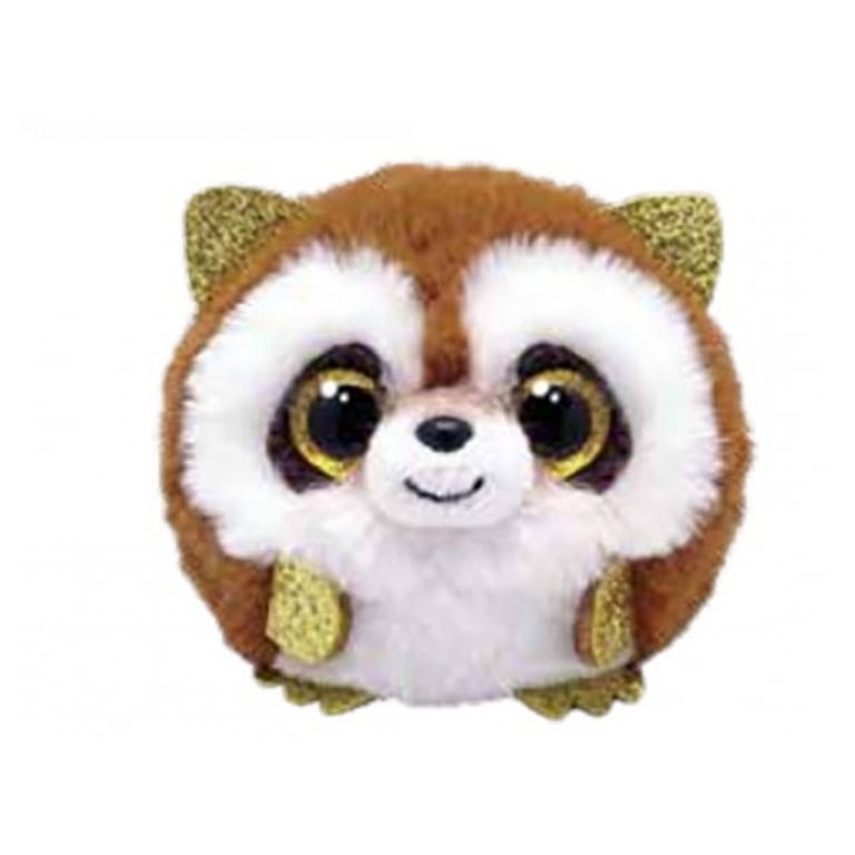 Puffies Peluche Pickpocket le Raton Laveur Amusant et Adorable Neuf - vue 2