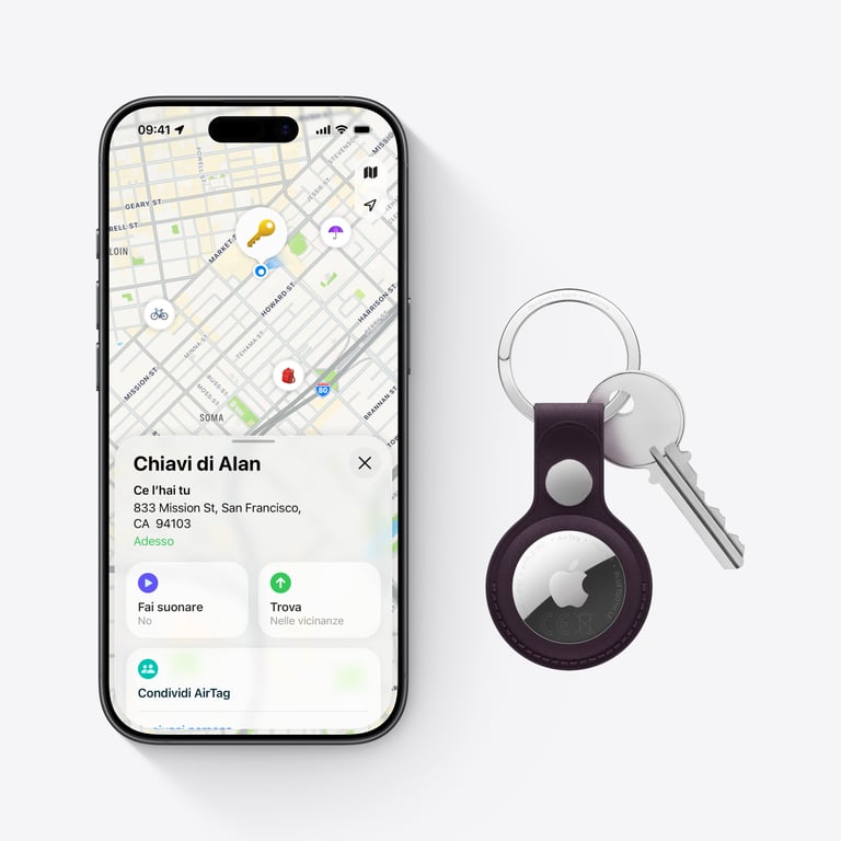 Apple AirTag Article Recherche Neuf - vue 3
