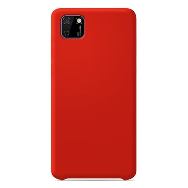 Coque silicone unie Soft Touch Rouge compatible Huawei Y5P