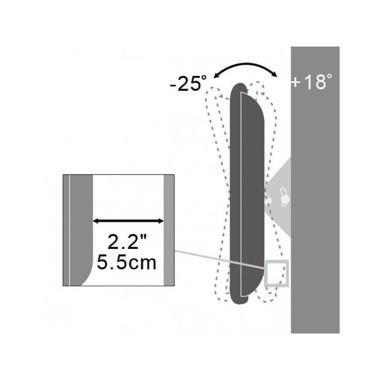 Techly Ica lcd 113 bk Support Pour Téléviseur 94 Cm 37 - vue 3