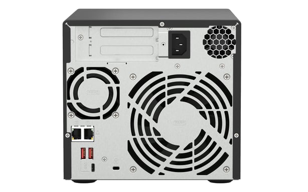 NAS desktop 4Bay 8GB RAM 2,5Gbe Nero
