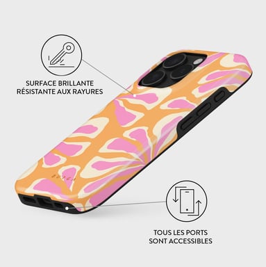 Burga Coque arrière Tough pour Apple iPhone 16 Pro - Aloha