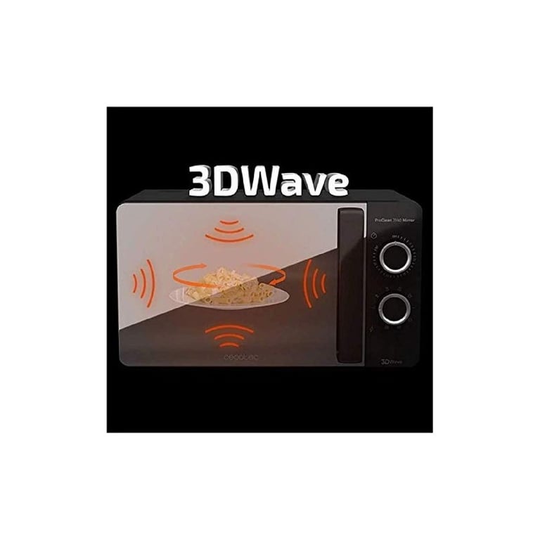 Micro-Ondes Cecotec ProClean 3140 Mirror – 20L, 700W, Grill 800W, 6 Niveaux - vue 4