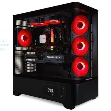 MKM - PC Gamer - AMD Ryzen 5 7500F - Nvidia Geforce RTX 5070Ti (16 Go) - Ultra Bureau PC Gaming - 4K & Raytracing avec 32 GO RAM DDR5 - Watercool - 1 TO SSD - Ordinateur avec WiFi + Windows 11 Pro