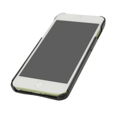 Apple iPhone 6S Plus Funda de piel - Tapa trasera - Negro - Piel sintética