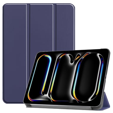 Etui coque Smartcover bleu Apple iPad PRO 11 2024 M4 - Housse Pochette bleue protection iPad PRO 11 pouces 2024 A2836 / A2837 / A3006