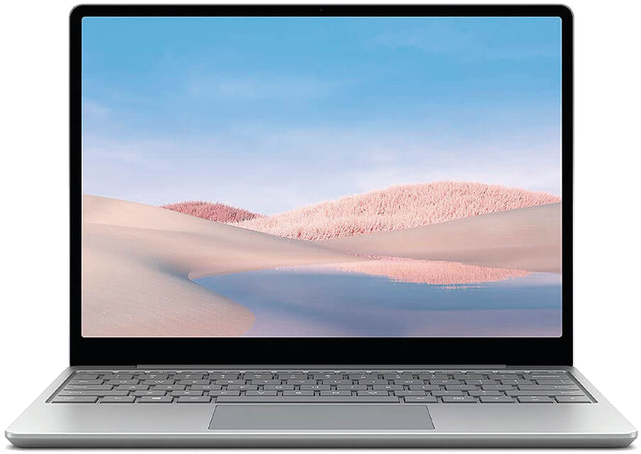 Microsoft Surface Laptop Go (Intel Core i5, 12.4 , 4Go/64Go, Windows 10 Home S) Argent 1ZO-00012