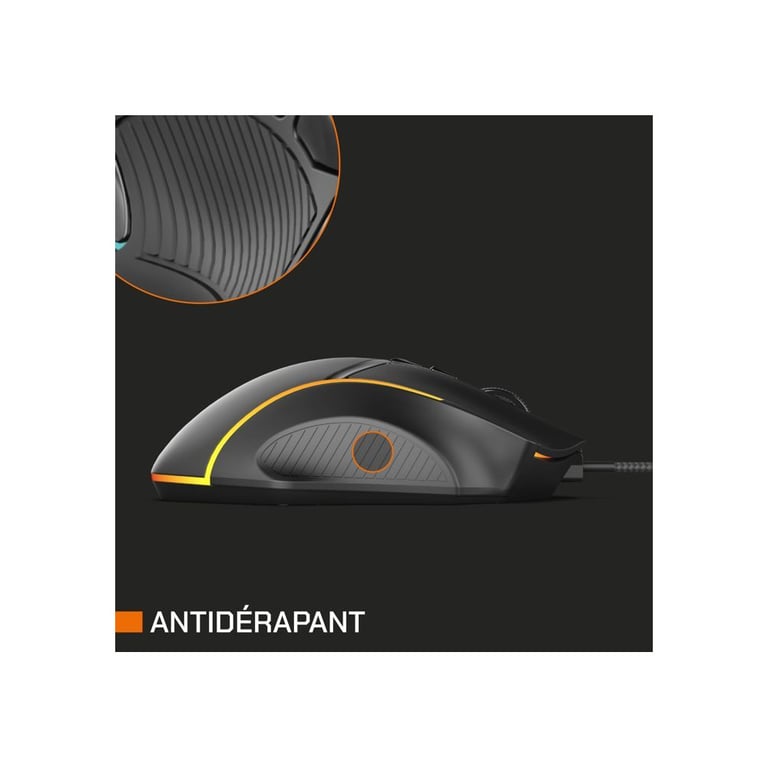 gaming Nova Gaming VIRGO filaire RGB - vue 3
