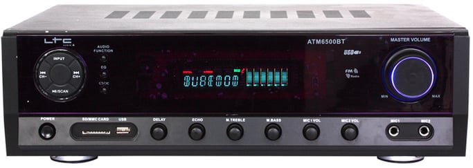 Lotronic 10-7053 amplificador de audio Negro