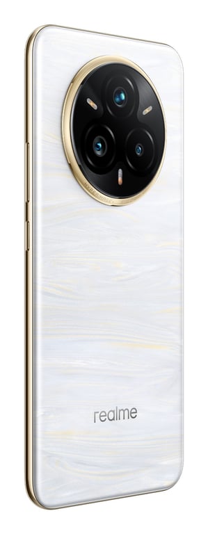 Realme 14 Pro+ (5G) 512 Go, Blanc - Neuf
