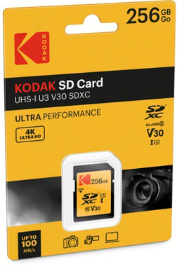 Kodak EKMSD256GXC10HPRK memoria flash 256 GB SDXC UHS-I Clase 10