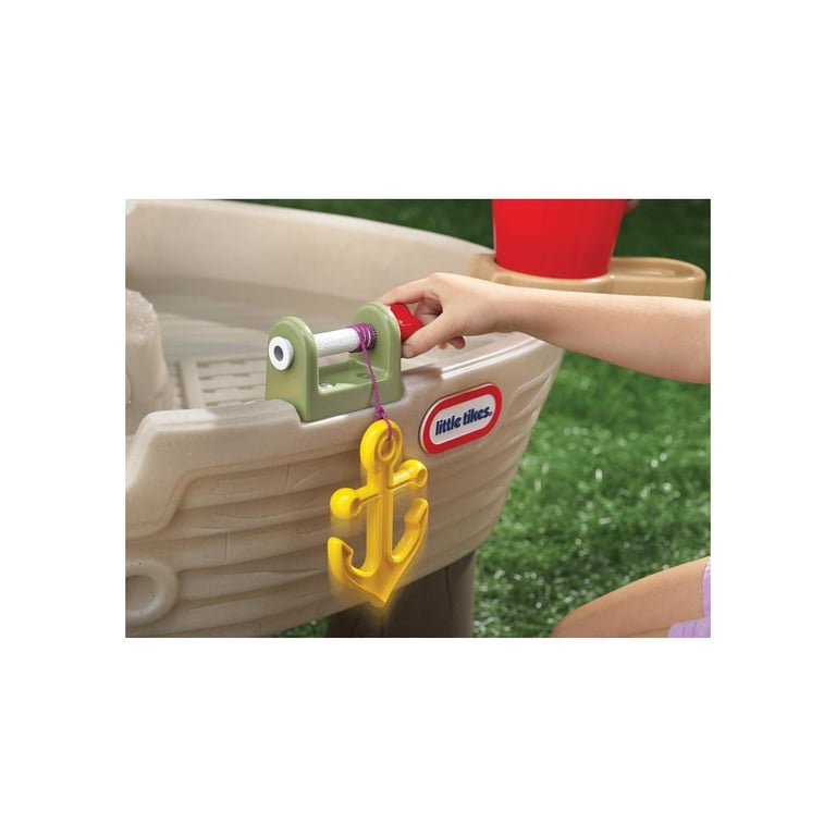 Table de jeu d'eau pirate Little Tikes Anchors Away avec canon et moulin Neuf - vue 2