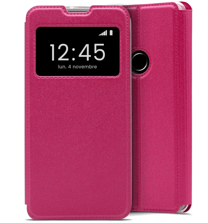 Etui Folio compatible Rose Huawei P Smart 2020