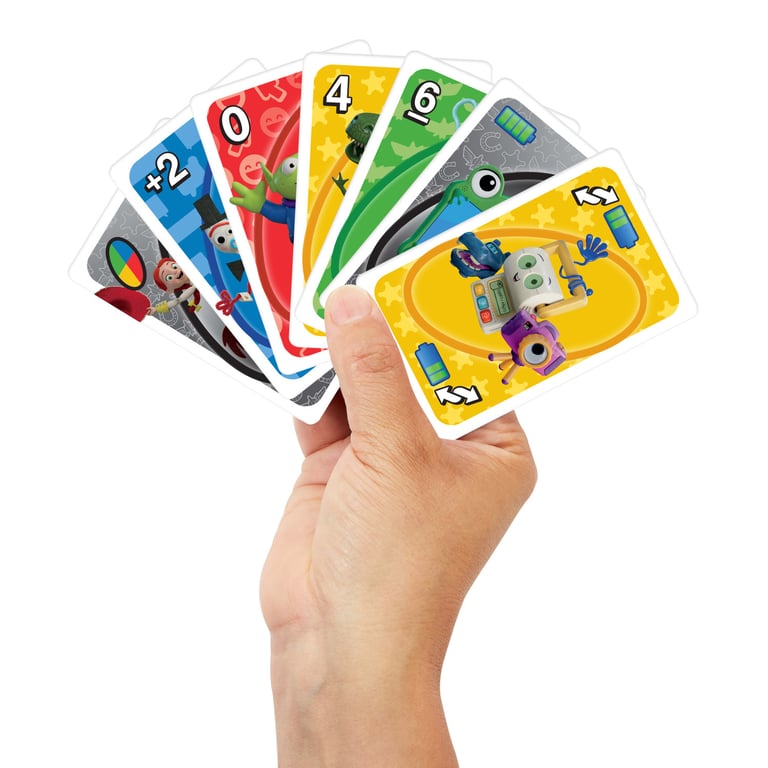 Jeu De Cartes Mattel UNO Toy Story 5 – Règle Spéciale Pleine Charge - vue 6