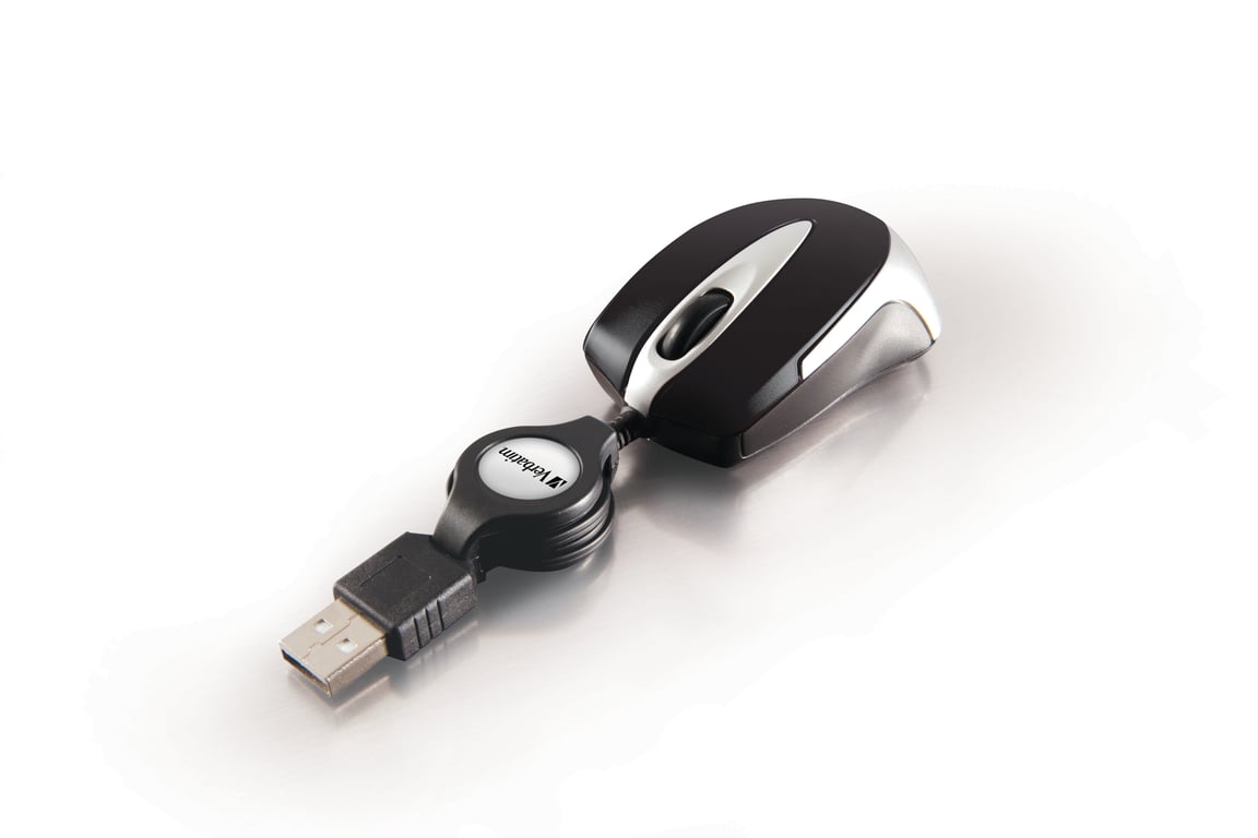 Souris Verbatim Go Mini – Optique, 1000 DPI, Filaire, Ambidextre - vue 9