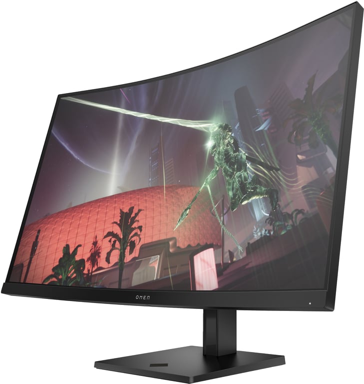 Ecran PC Hp gamer incurve QHD 165 Hz OMEN 31,5 pouces OMEN 32c - Neuf