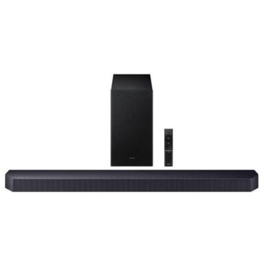 Barra de sonido Samsung HW-Q600F 3.1.2 Dolby Atmos 380W con subwoofer inalámbrico y modos gaming
