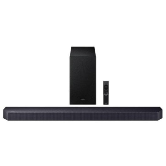 Samsung HW Q600F 2025 3.1.2ch Dolby Atmos Soundbar with Wireless Subwoofer - vue 3