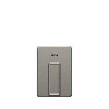 UAG Urban Armor Gear Ultra Slim Caricatore wireless magnetetico robusto con funzione stand | 1x 20W USB-C | 5.000 mah | Qi | Nero/titano | 9B4417113636 (9B4417113636)
