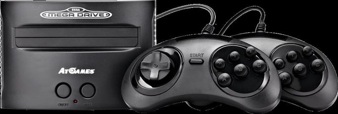 Consola retro Sega Megadrive + 81 juegos