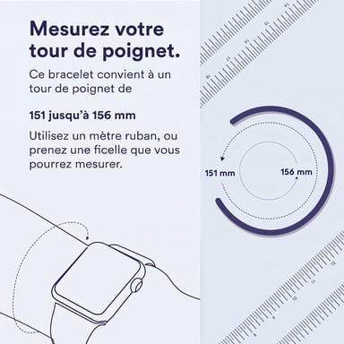 Bracelet Solo tressé pour Apple Watch | 44/45/46/49 mm - Taille 4 - Pink Punch
