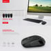 HAVIT MS626GT Mouse da ufficio senza fili a 2,4 Ghz - 3 pulsanti - Portata 10 metri - Ricevitore Nano
