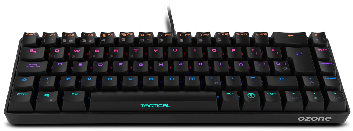 Ozone Tactical clavier Jouer USB + Bluetooth Neuf - vue 3