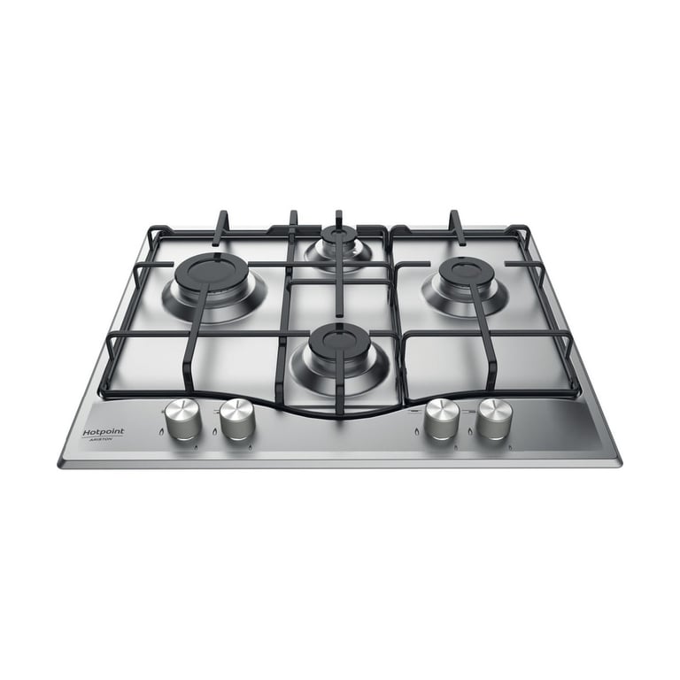Table de Cuisson Gaz Hotpoint PCN 642 IX/HA – 4 Brûleurs Inox