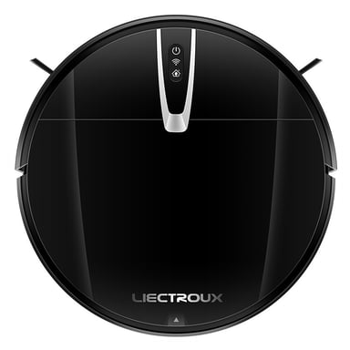 Liectroux V3S PRO robot aspirateur 0,6 L Sans sac Noir, Argent